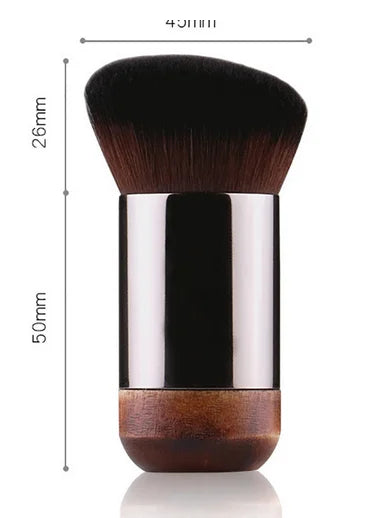 Makeup Brush maquiagemProfessional Makeup Brushes Foundation Brush Loose Power Contour Brush Natural Wood Buffing Woman Beauty