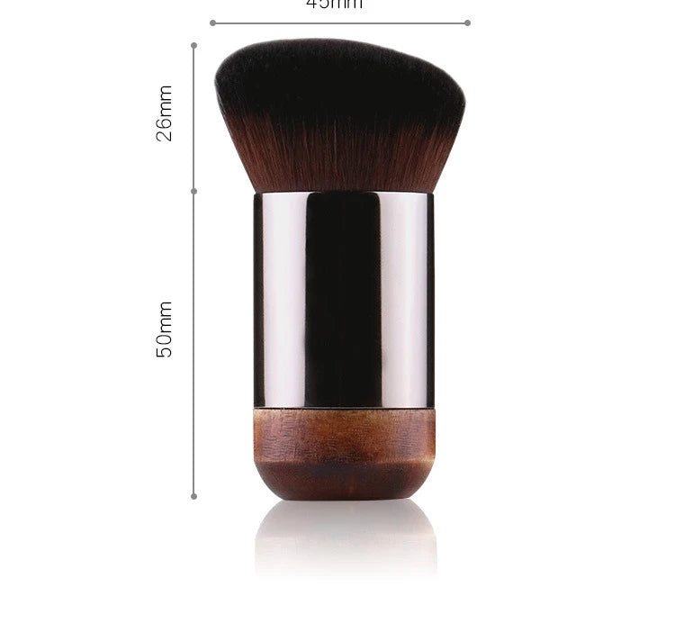 Makeup Brush maquiagemProfessional Makeup Brushes Foundation Brush Loose Power Contour Brush Natural Wood Buffing Woman Beauty