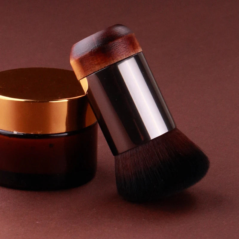 Makeup Brush maquiagemProfessional Makeup Brushes Foundation Brush Loose Power Contour Brush Natural Wood Buffing Woman Beauty
