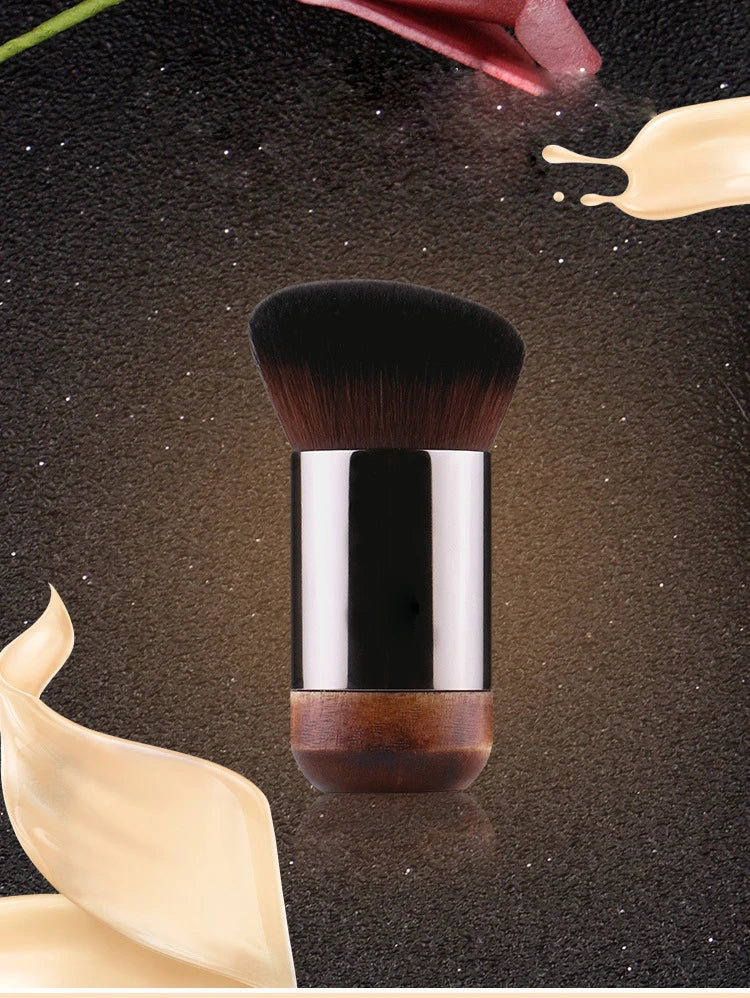 Makeup Brush maquiagemProfessional Makeup Brushes Foundation Brush Loose Power Contour Brush Natural Wood Buffing Woman Beauty
