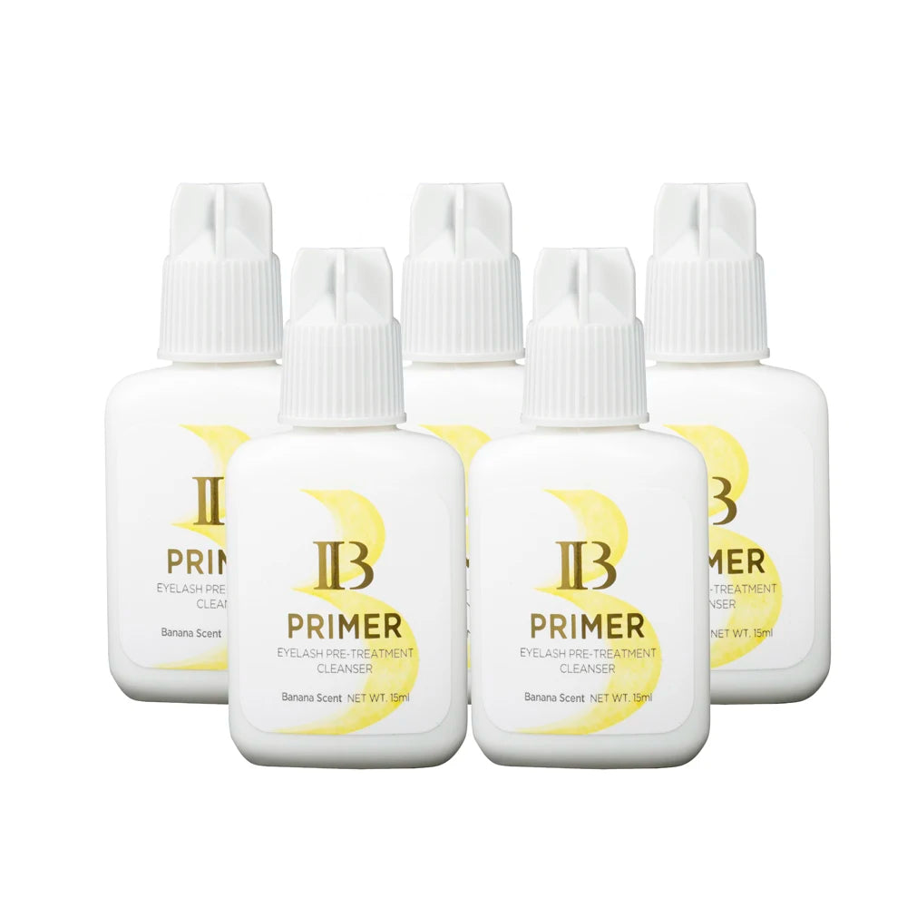I Beauty Primer Collect Super Bonder Fixing Agent Eyelash Extension Clear Primer Cleanser ib Banana Rose Scent