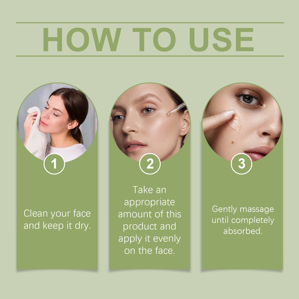 Centella Asiatica Facial Serum Moisturizing Nourish Repairing Dry Skin Smoothing Rejuvenation Soothing Brightening Beauty Health