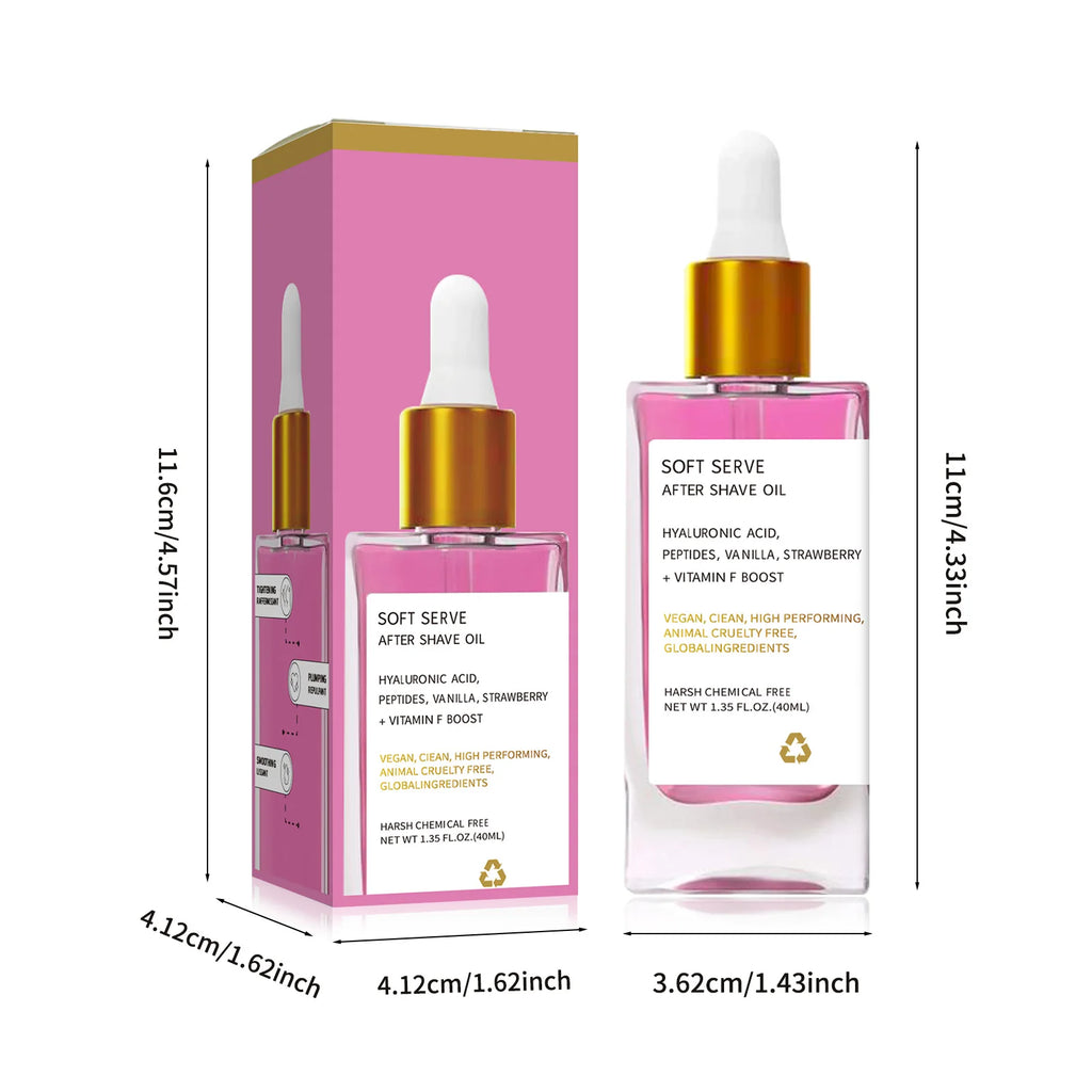 Postbeard oil care oil 40ml deep moisturizing and hydrating improves dryness and tightness of postbeard skin