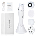 Trending Beauty Products 2022 Handheld Portable Vibration Facial Soft Brush Face Washer Facial Cleansing Brush