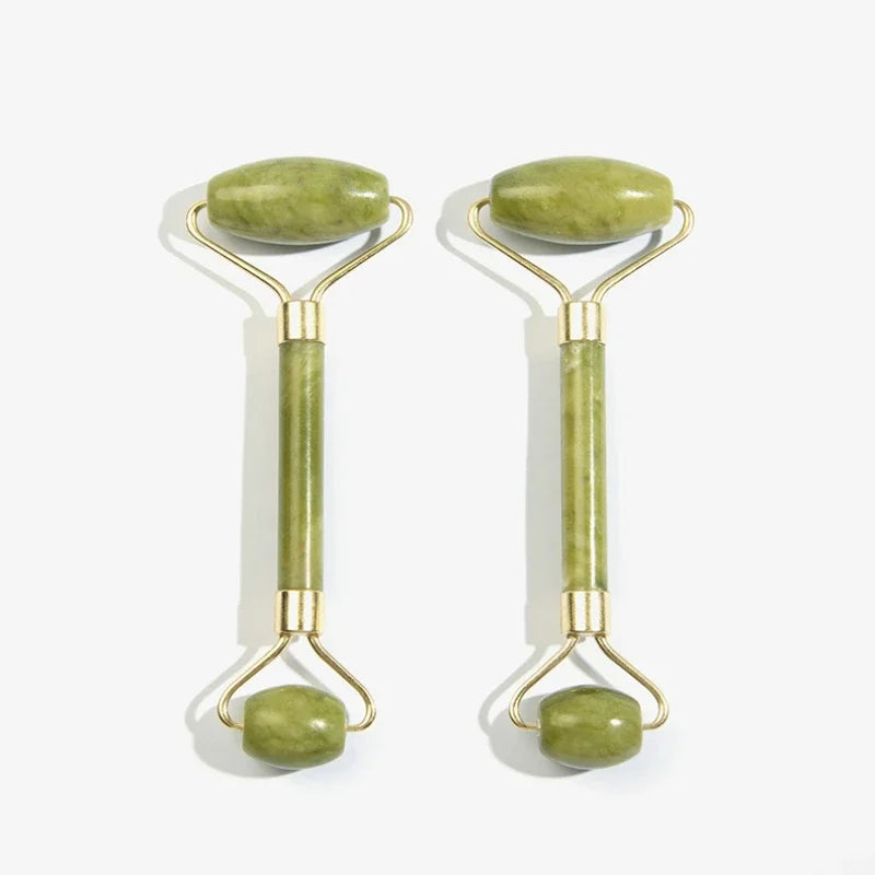Jade Massagers For Face Body Gua Sha Scraper Beauty Facial Roller Set Natural Gouache Stone Massage Slimming Skin Care Lift box