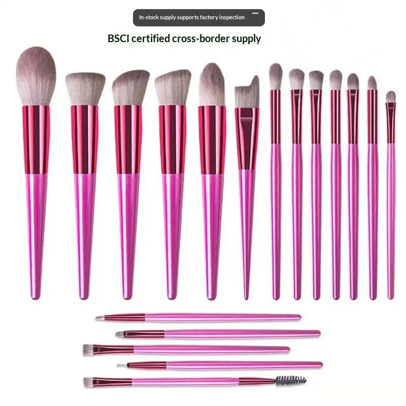 Makeup Brush - Premium Quality Cosmetic Brushes For Face And Eyes Foundation Powder BB Cream Blush