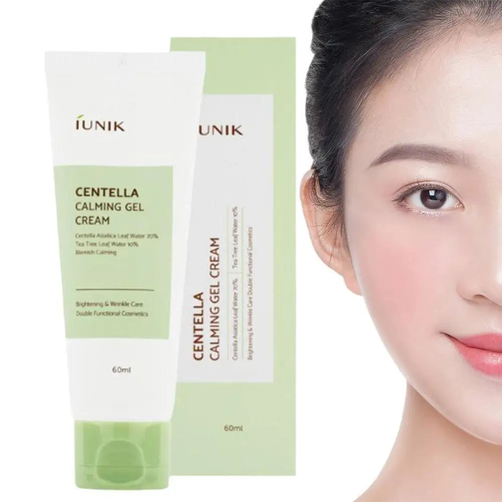 70% Centella Asiatica iUNIK Gel Cream Brightening Wrinkle Care Soothing Hydrating Moisturizing Korean Sensitive Skin Care Cream
