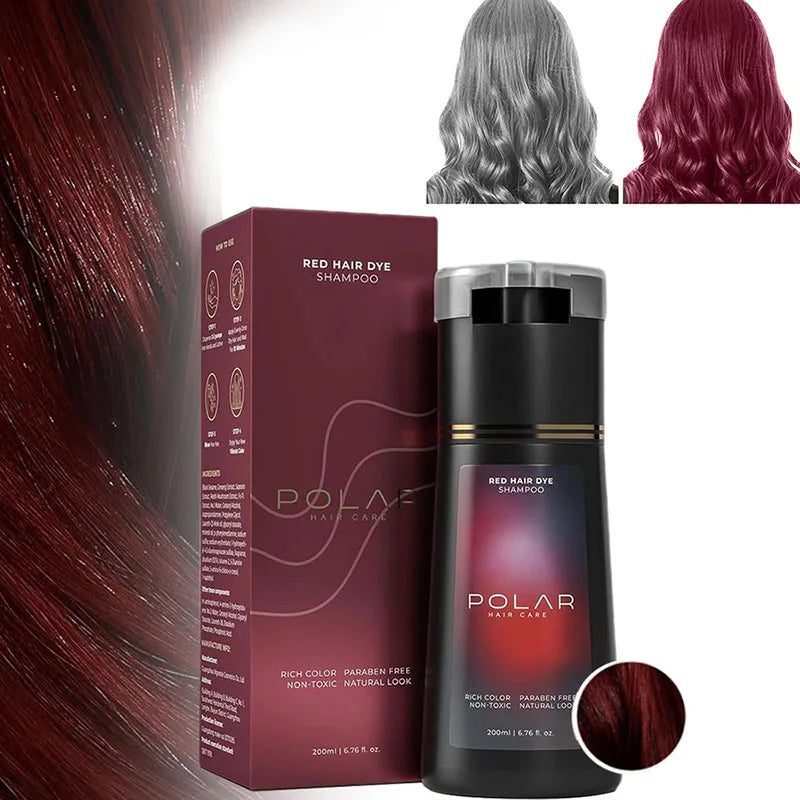 200ml Hair Dye Shampoo Oil Control Nourishing Hair Care Products Make Your Hair Shining And Charming