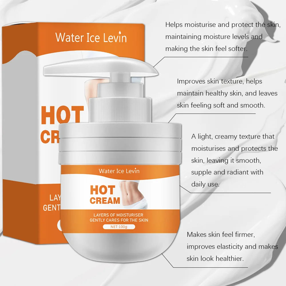 A 100g Beauty Wake Up Butt Lifting Thermal Massage Cream - Unisex Firming Body Lotion for Waist, Legs, Arms For Daily Skin Care