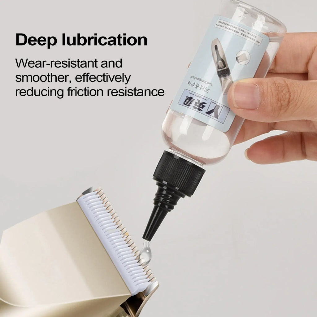 Hair Clipper Oil 60ml Oil for Clippers Hair Clipper Lubricant Oil Reduces Heat and Friction Lubricant for Clippers Trimmers Rust