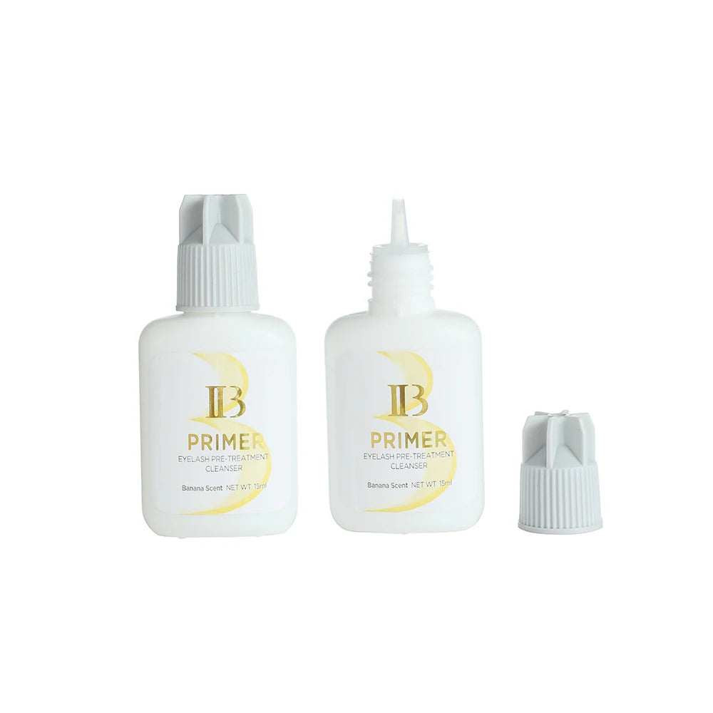 I Beauty Primer Collect Super Bonder Fixing Agent Eyelash Extension Clear Primer Cleanser ib Banana Rose Scent