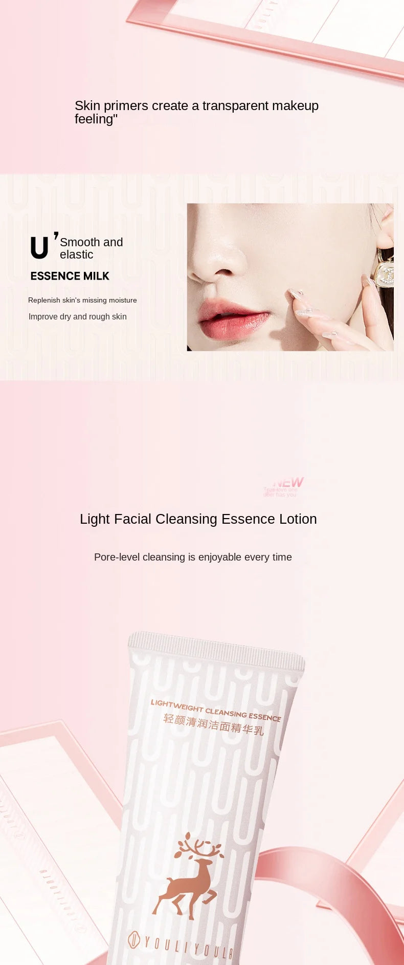 Makeup Set Cosmetics Genuine Full Set of 20 Pieces Beauty Gift Box for Birthdays and Valentine's Days Gifts