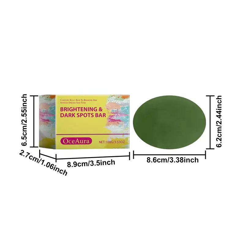 Gentle Cleansing Brightening Soap Nourishes Dry Skin Leaves Skin Radiant & Hydrated Natural Mild Soap Bar For All Skin Types