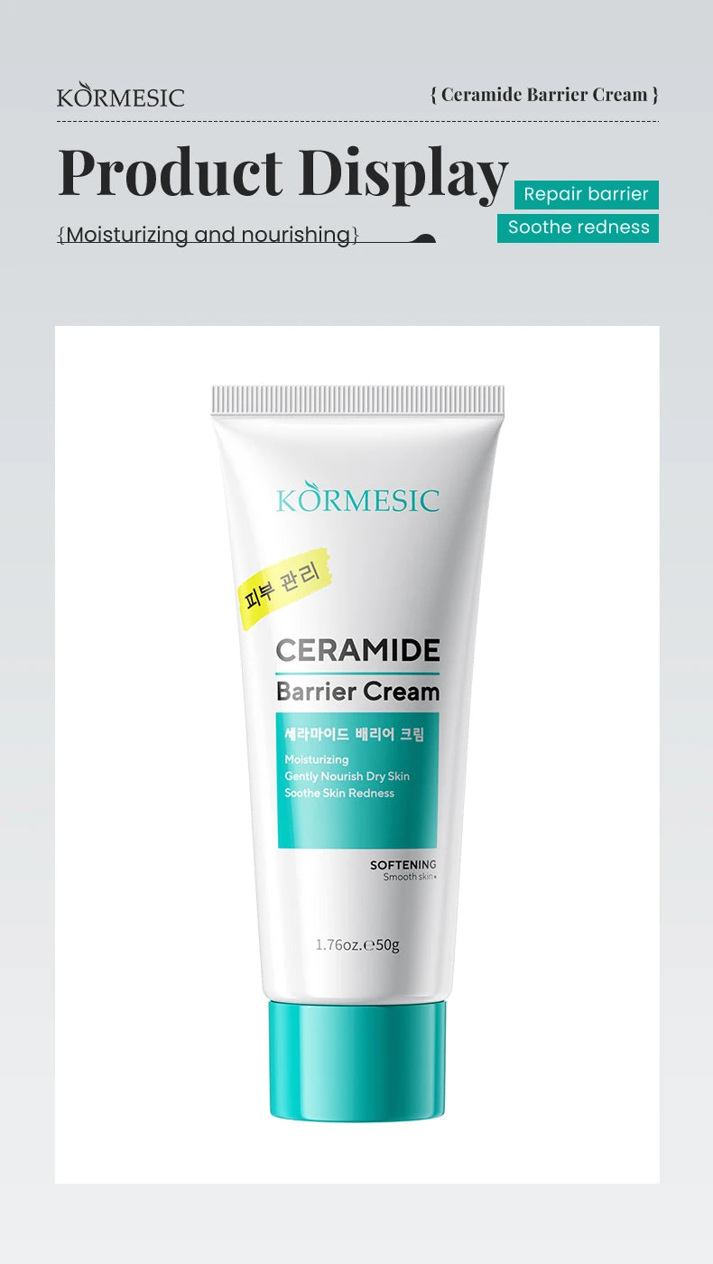 New Ceramide Moisturizing Face Cream Skin Barrier Smoothing Firming Deep Nourishing Face Body  Beauty Skin Care Korean Cosmetics