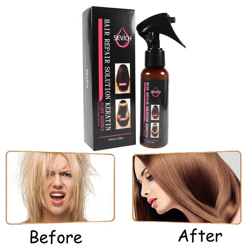 5pcs New Hair Care Essential Oil, Improve Hair Frizz , Nourishment Scalp Hair Care Essential Oil  For Men Women Hair Care