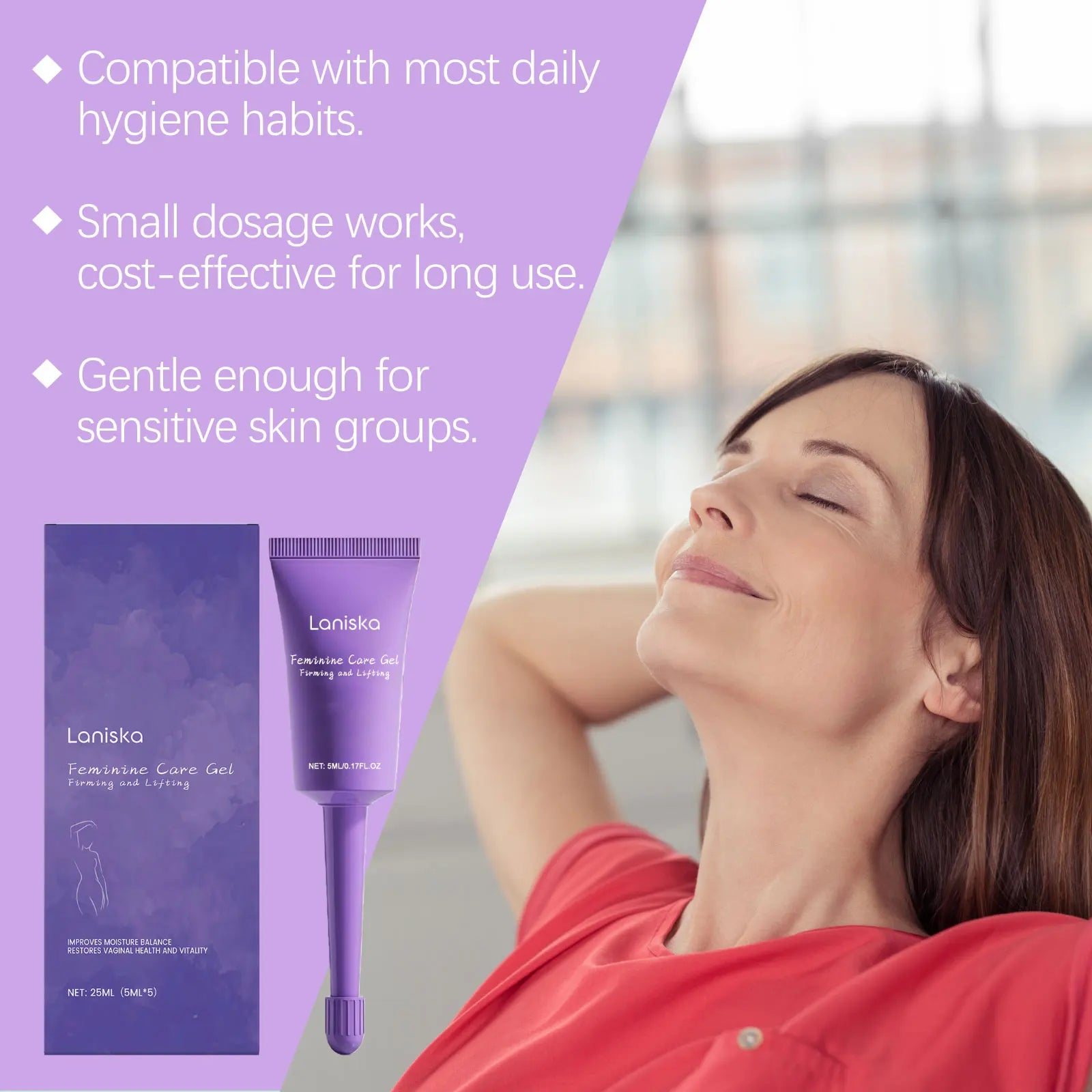 Feminine Care Gel for Private Parts Refreshing Cleansing Firming Lifting Anti Itch Feminine Private Area Personal Care Gel