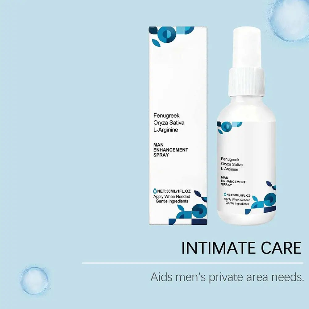 Men's Care Spray Gently Nourishes Men's Bodies Daily Condition Active Energy Recovery Care Enhancing Refreshed Body Care Spray