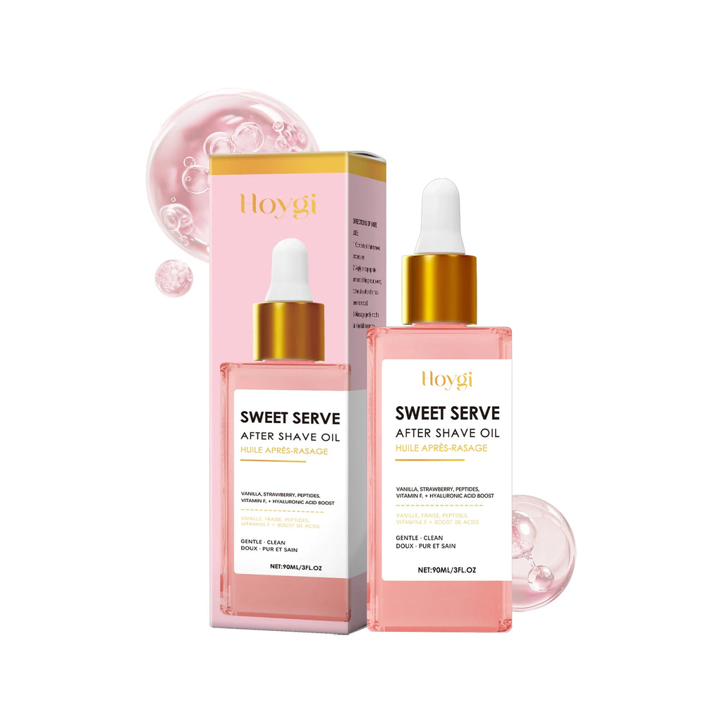 Hair Removal Shaving Care Esential Oil Deeply Hydrating and Nourishing Skin Strawberry Serve After Shave Oil for Women 90ml