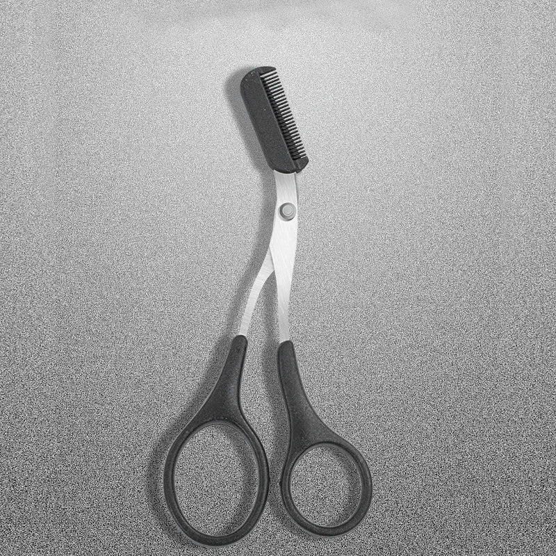 Eyebrow Trimmer Scissor Beauty Products for Women Eyebrow Scissors  with Comb Stainless Steel Makeup Tools Beauty Scissors