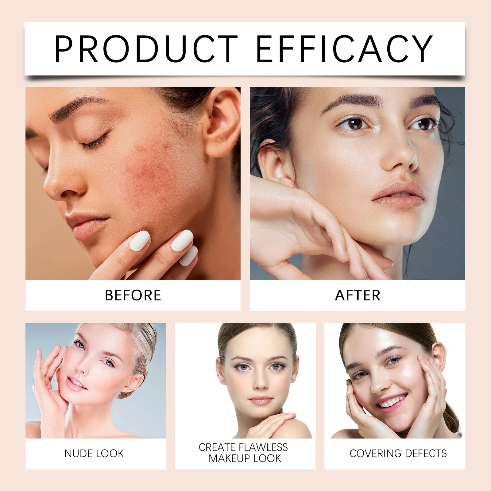 BB Tinted Care Primer Effectively Preventing UV Damage Improve Skin Texture Elasticity Long-Lasting Coverage Moisturizing Cream