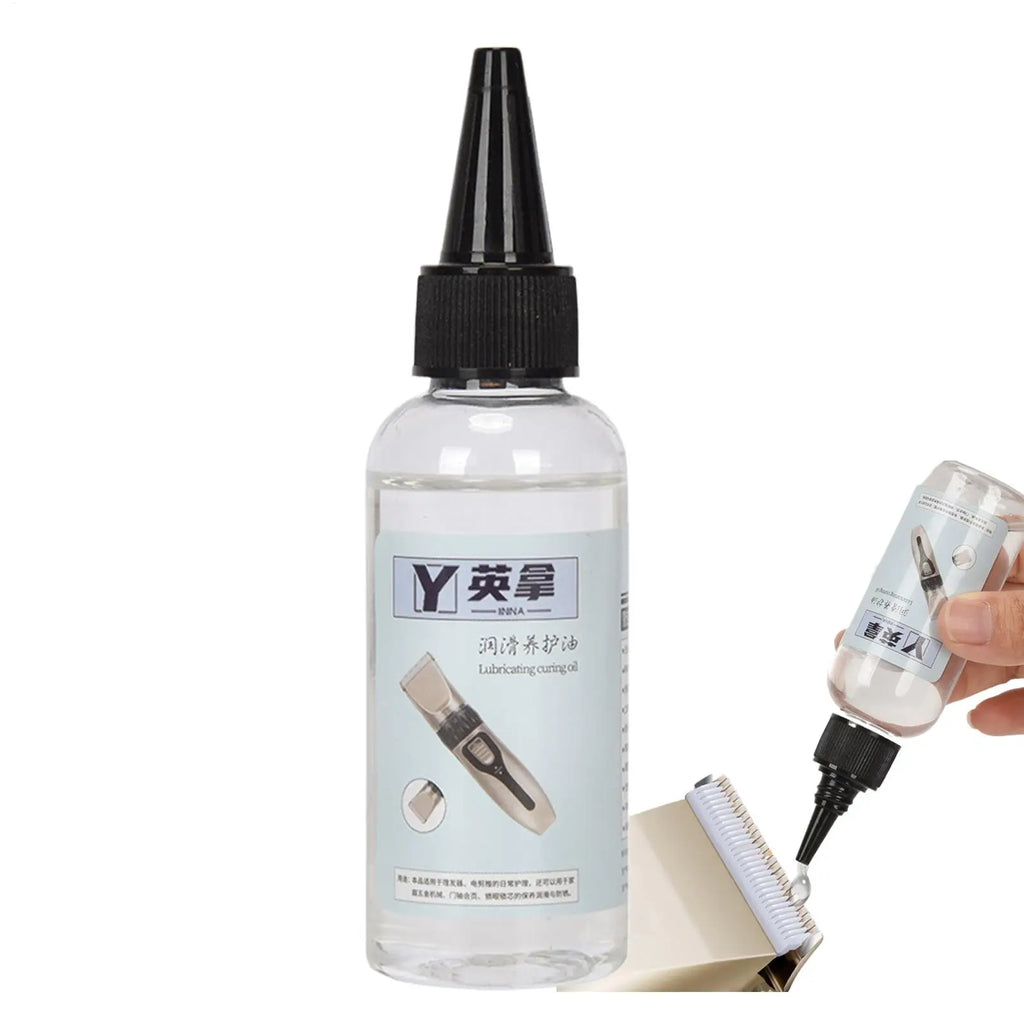 Hair Clipper Oil 60ml Oil for Clippers Hair Clipper Lubricant Oil Reduces Heat and Friction Lubricant for Clippers Trimmers Rust