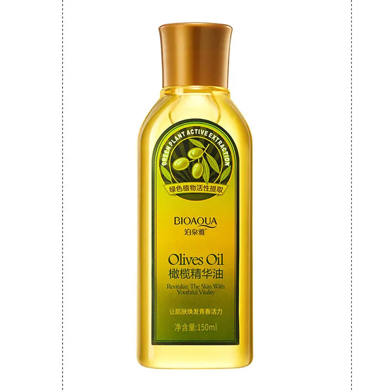 BIOAQUA Olive Oil Skin Care Cleansing Water Massage Essential Oil Hair Care Beauty Moisturizing Multifunctional Glycerin