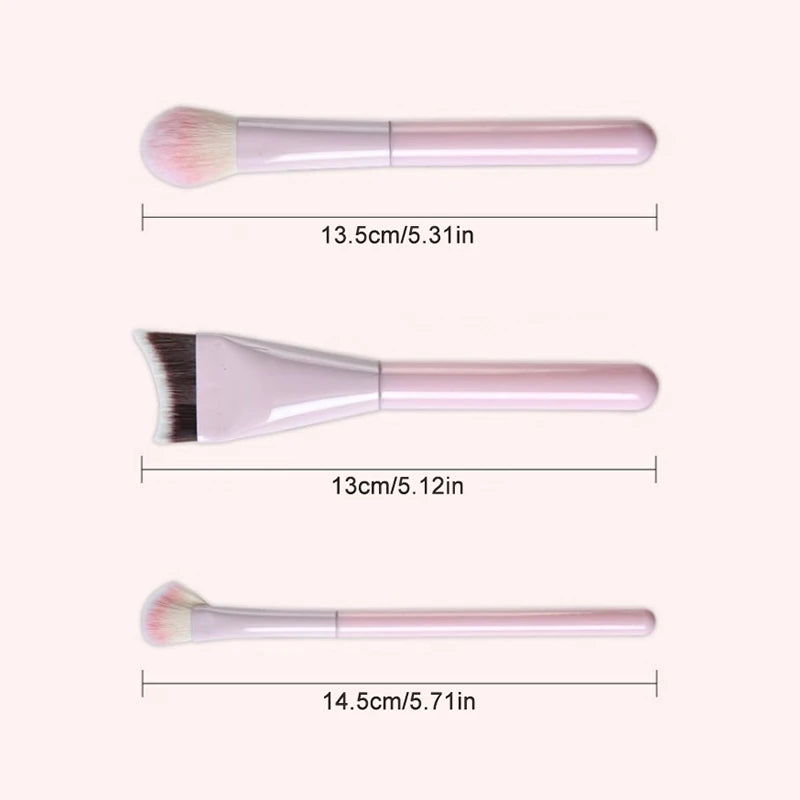 1/8 PCS Makeup Brushes Set Eye Shadow Foundation Women Cosmetic Brush Eyeshadow Blush Beauty Soft Hair Make Up Tools With Bag