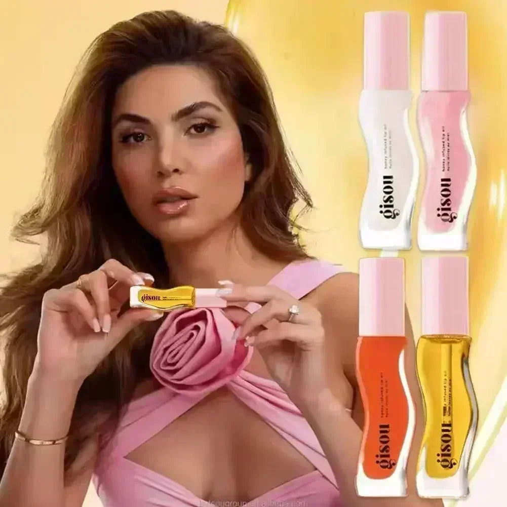 Fashion Gisou Honey Infused Hair Care Oil Improve Dry Restless Hair Care Soft Long Lasting Fragrance Retention Hair Conditioner