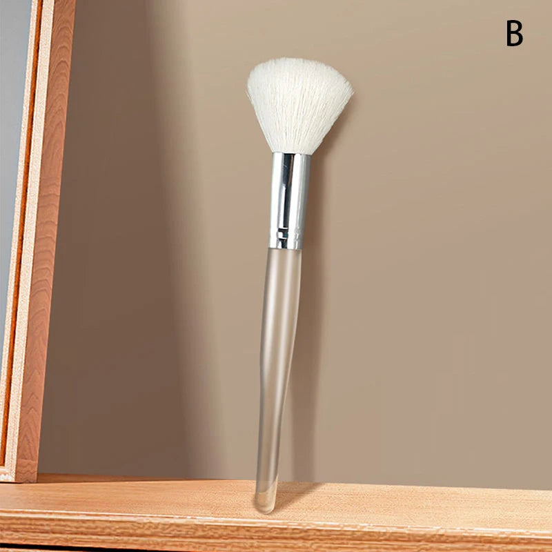 Soft-Bristled Facial Cleansing and Massage Brush – Portable Skincare Tool for Face Washing and Mask Application