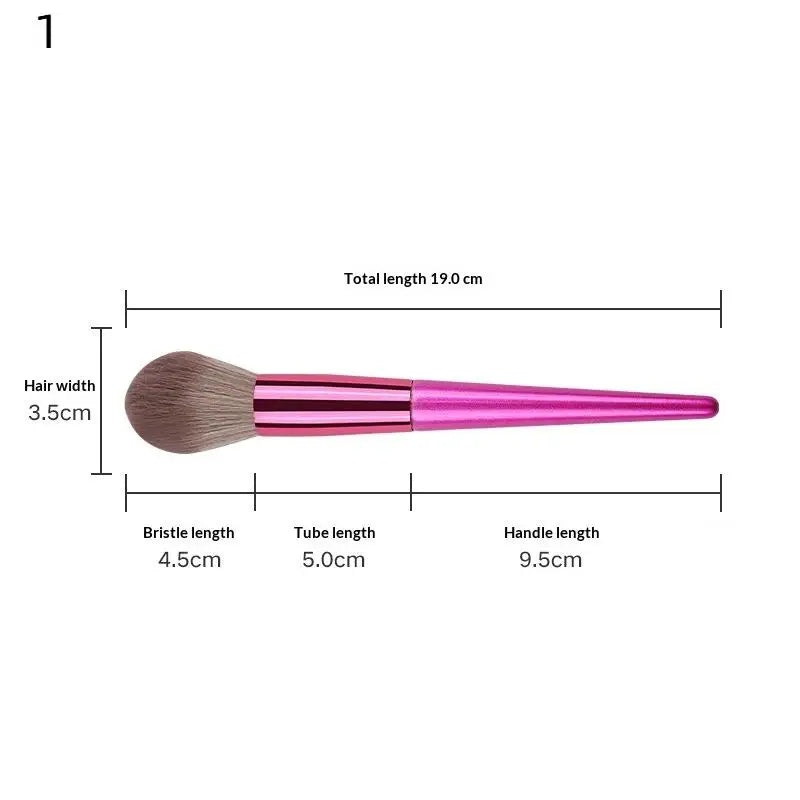 Makeup Brush - Premium Quality Cosmetic Brushes For Face And Eyes Foundation Powder BB Cream Blush