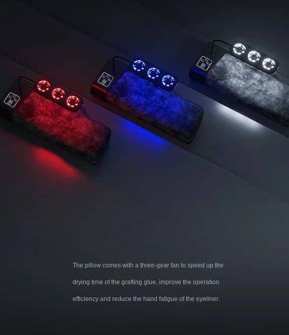 Professional neck care  cotton pillow beauty salon embroidery light therapy pillow physical therapy beauty