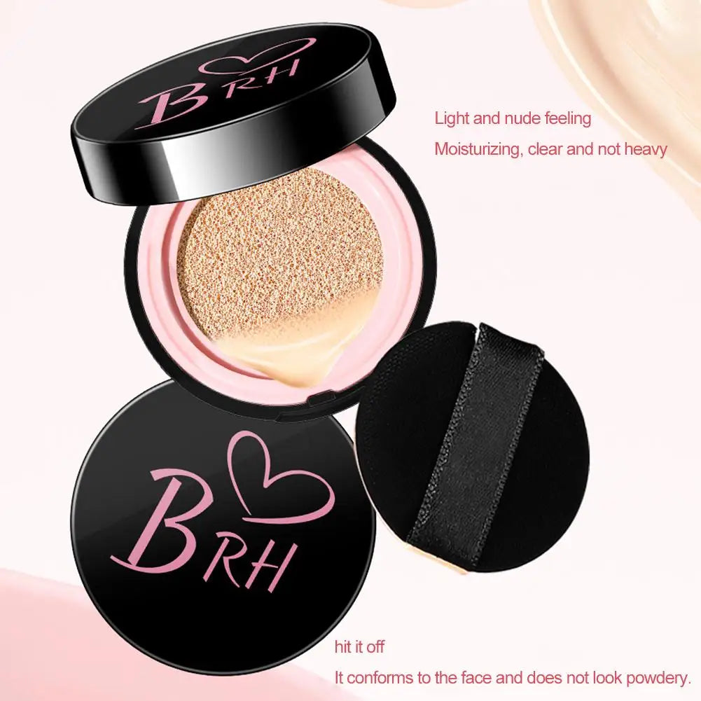 2 Colors Whitening BB Cream Foundation Air Cushion Concealer Face Makeup Girl's Facial Beauty Original Cosmetic Cream