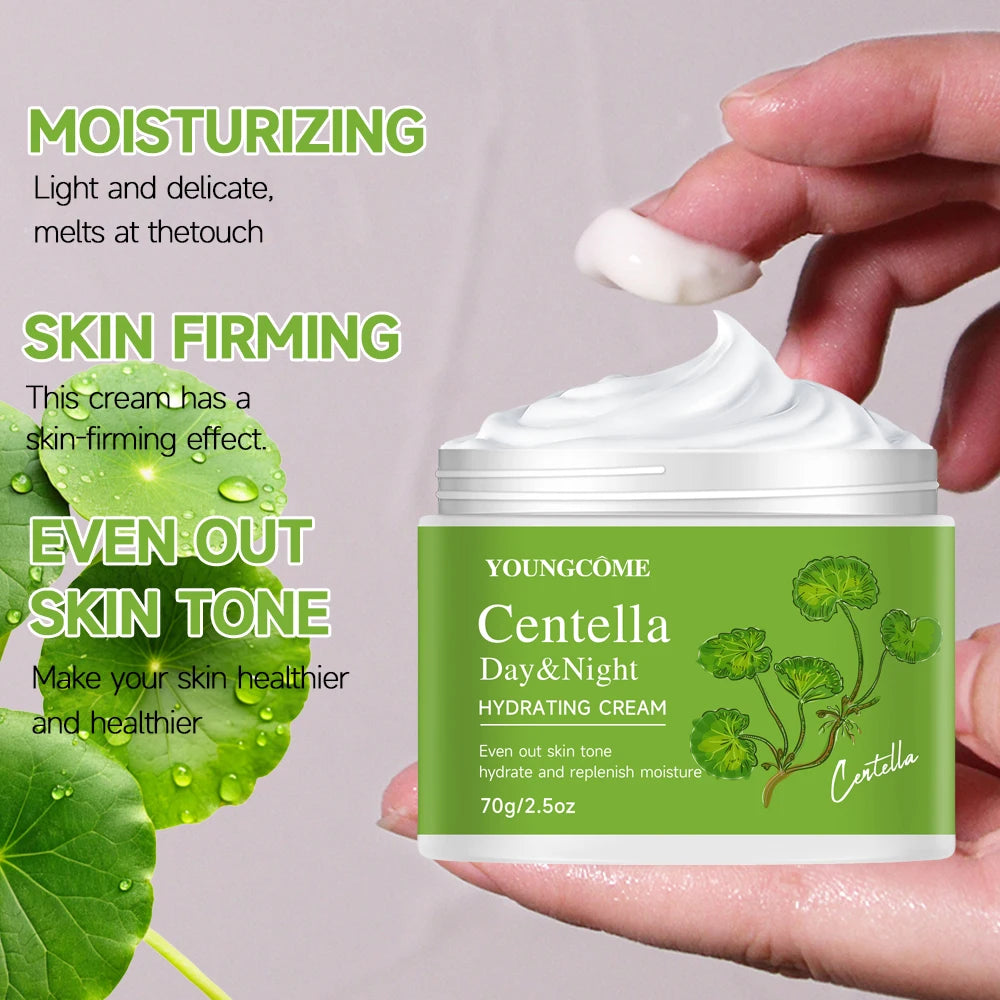Centella Asiatica Hydrating Moisturizer - Soothing Face Cream for Even Skin Tone, Daily Hydration & Antioxidant Protection