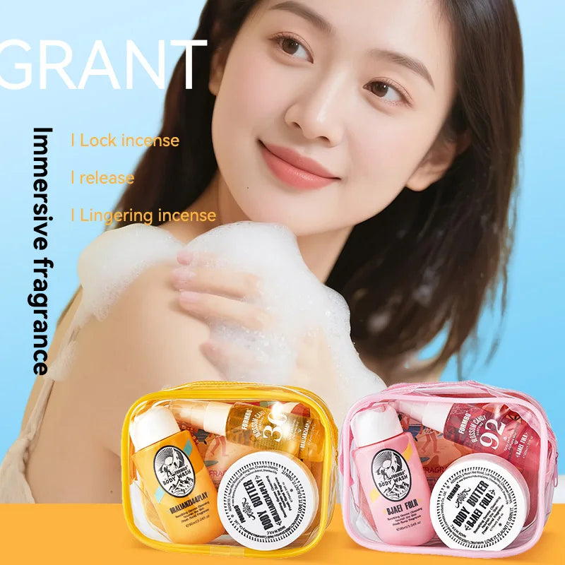 Formbo 3-in-1 Fragrance Lotion Set! Plant-Derived Fragrance That's Not Overpowering, Shea Butter Body Lotion That Won'T Cause Skin Irritation, 8-Hour Fragrance That Creates a'False Body Scent' for You, One Bottle That Provide