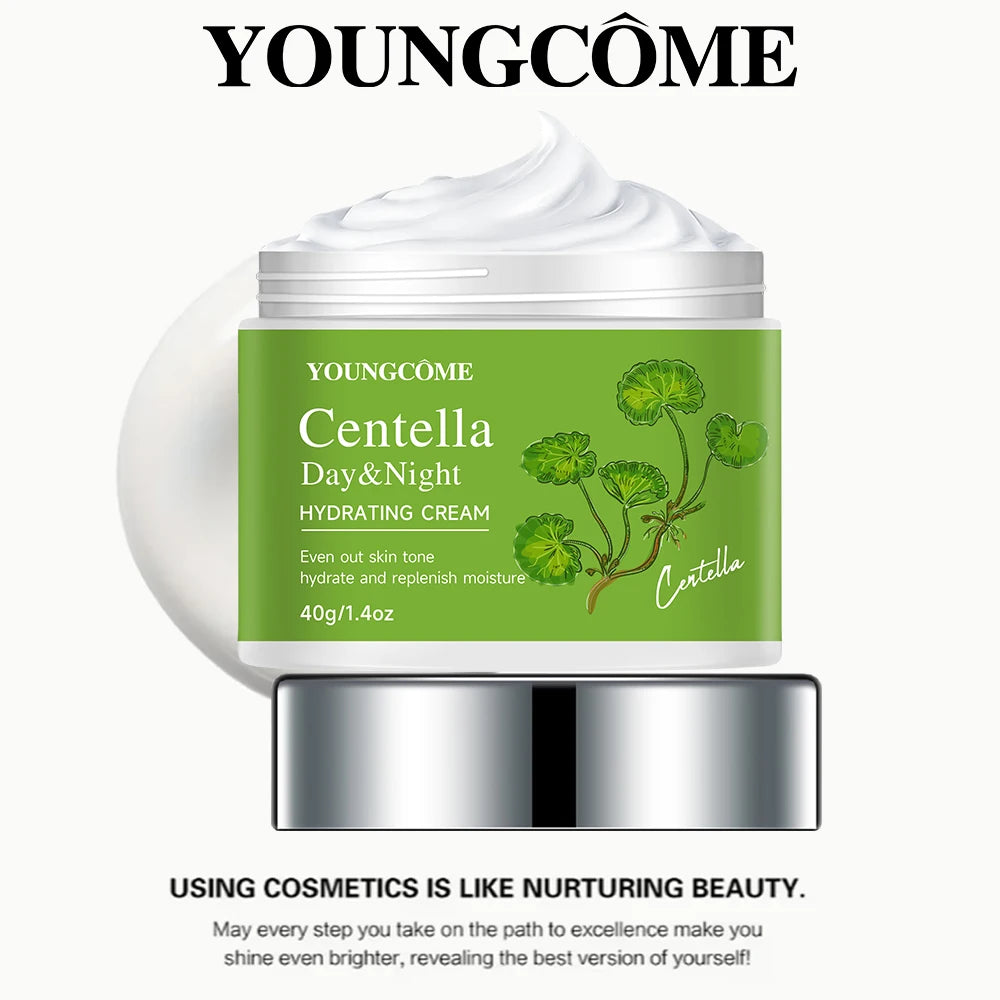 Centella Asiatica Hydrating Moisturizer - Soothing Face Cream for Even Skin Tone, Daily Hydration & Antioxidant Protection
