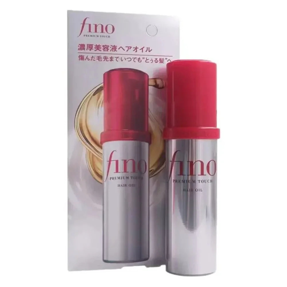 Fino Little Red Riding Hood Hair Essence Oil Repair Frizzy Dry Curly Perm Dye Hair Oil 70ml