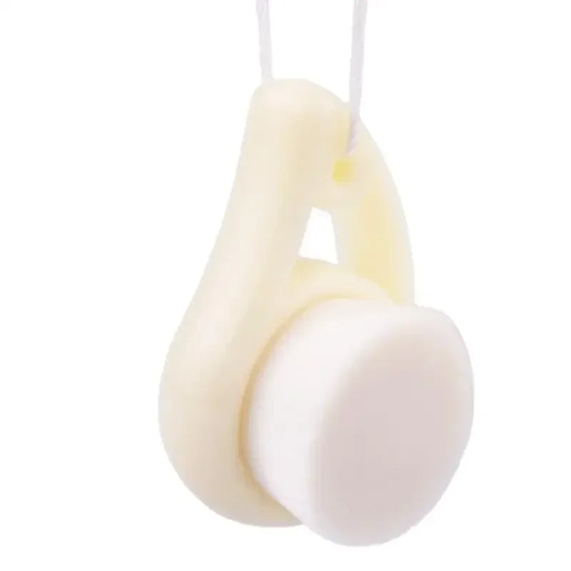 Beauty Brush Comma Shape Soft Bristles Deep Pore Cleaning Portable Mini Face washer Facial Cleaning Brush for facial cleanser