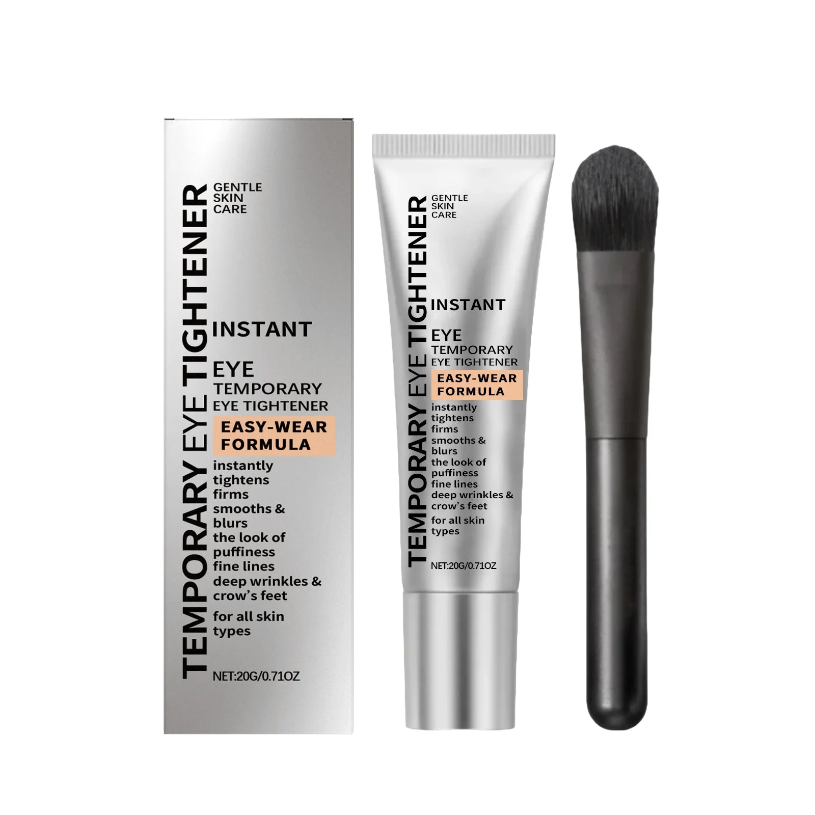 Eye Cream: Daily Gentle Care, Nourishes the Eye Area, Leaves Skin Plump & Tender, Hydrates – Eye Massage Care Cream