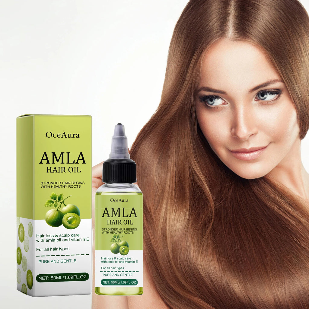 Hair Oil Original Amla Oil Hair Growth Moisturizing Smoothing Repair Damaged Dry Frizzy Ends Split Scalp Smooth moisturize Hairs