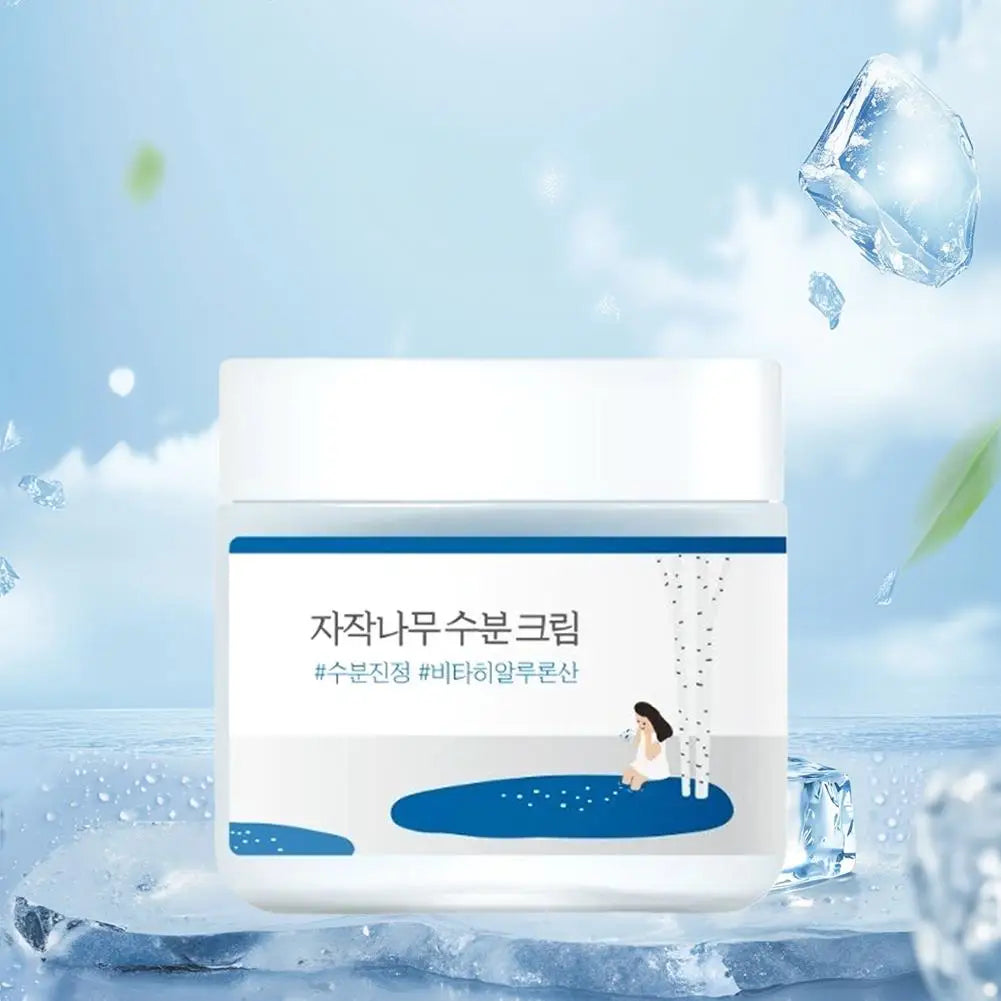 Birch Sap Soothing Cream - Centella Asiatica, Hydrating Improve drying and dehydration Calming Facial Skincare for Sensitive Ski