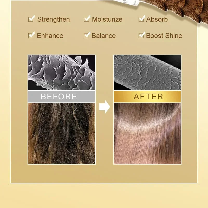 Moroccan Hair Care Essential Oil Nourishes Hair Nut Oil Smooths Brightens Softens Hair essence Repairs Scalding Damage Hairy Dry