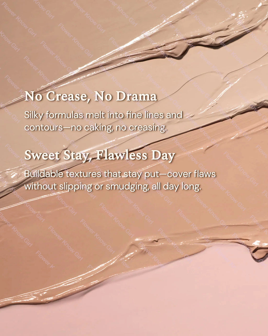 Sweetie Bear 4-Color Concealer Palette Flower Knows Face Makeup Set Spot Correcting Highlighting Contouring Beauty Makeup Tool