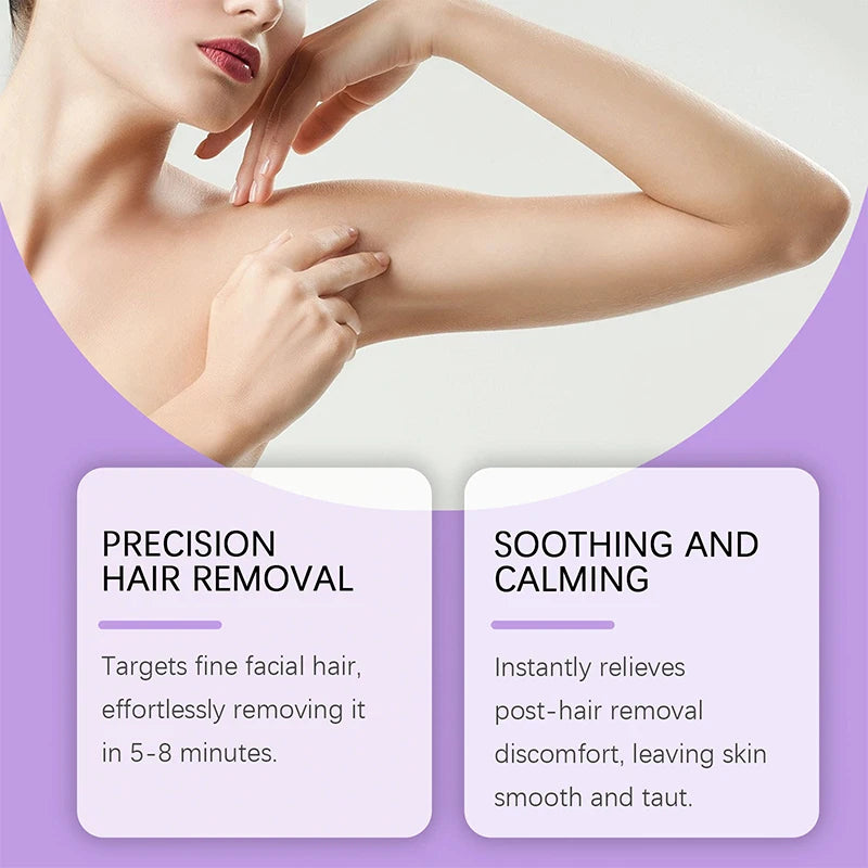 Gentle Hair Removal Cream Nourishing Delicate Moisturizing For The Skin Portable Hair Removal Cream For Daily Body Cleansing