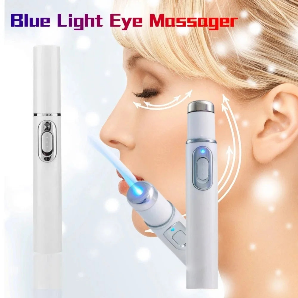 Eye Massager Facial Beauty Device Eye Massager Blue Light Black Eye Circles Facial Care Lightening Texture Maintaining Eye Bags