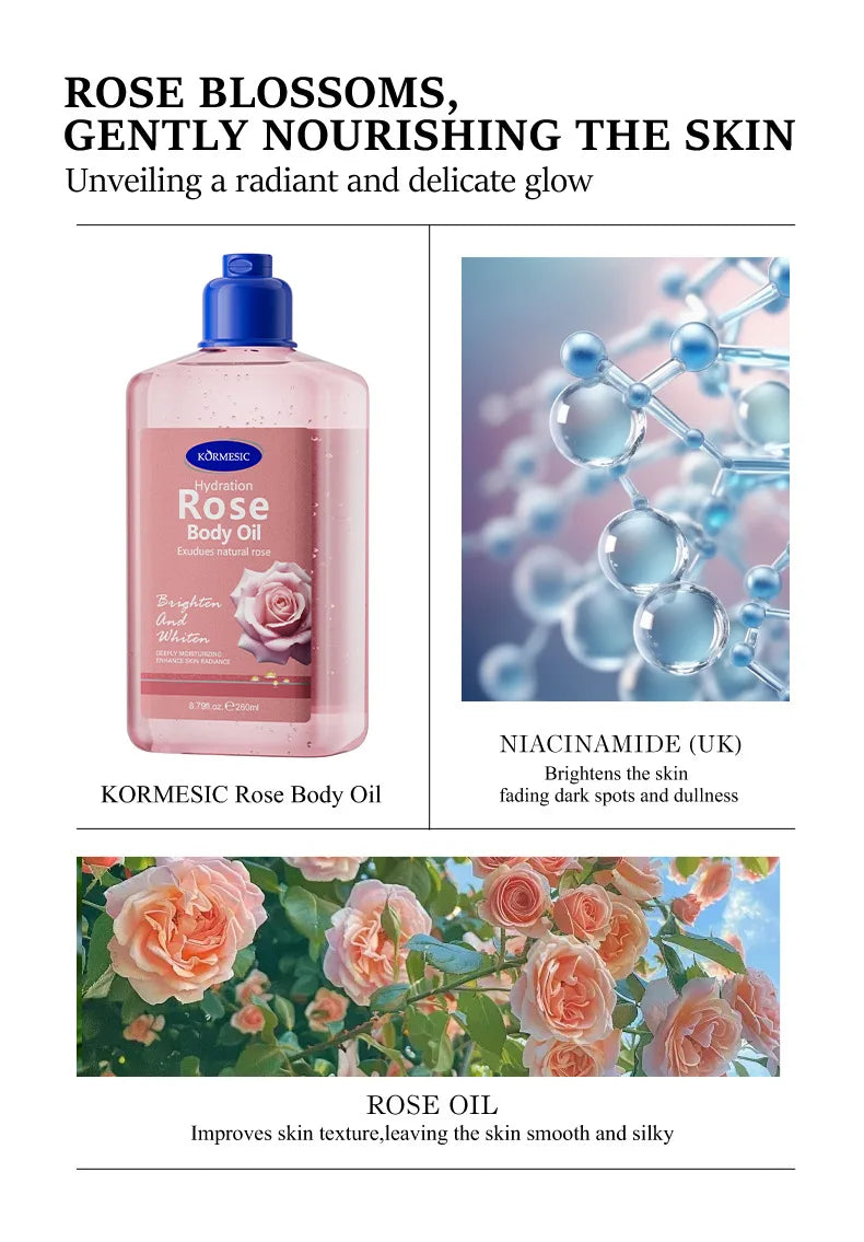 Coconut Body Oil Moisturizing Essence, Long-Lasting Nourishing  Skincare Oil, Non-Greasy Body Care Oil for Women Daily Use