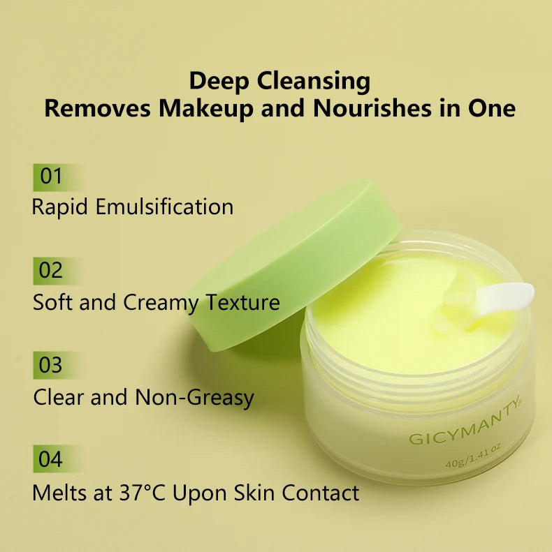 Cleansing Balm Is Refreshing And Non Greasy It Easily Removes Light Makeup And Heavy Makeup It Moisturizes Without Drying Out