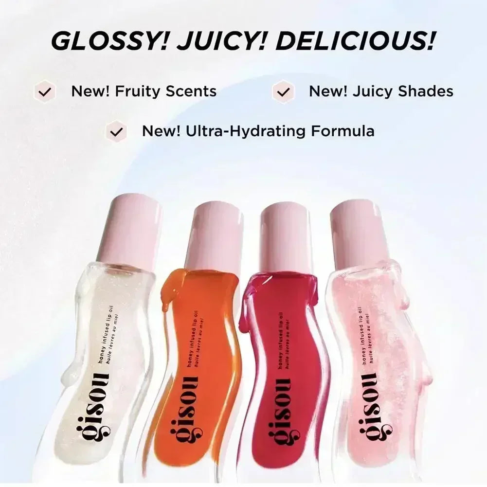 Fashion Gisou Honey Infused Hair Care Oil Improve Dry Restless Hair Care Soft Long Lasting Fragrance Retention Hair Conditioner