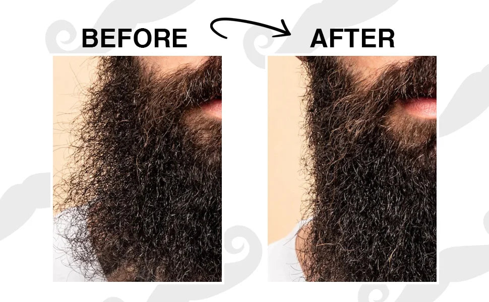 4pcs/set Beard Balm Softens and Tames Unruly Hairs Beards Styling Cream Add Thickness & Volume Moisturize Shine Beards Care Balm