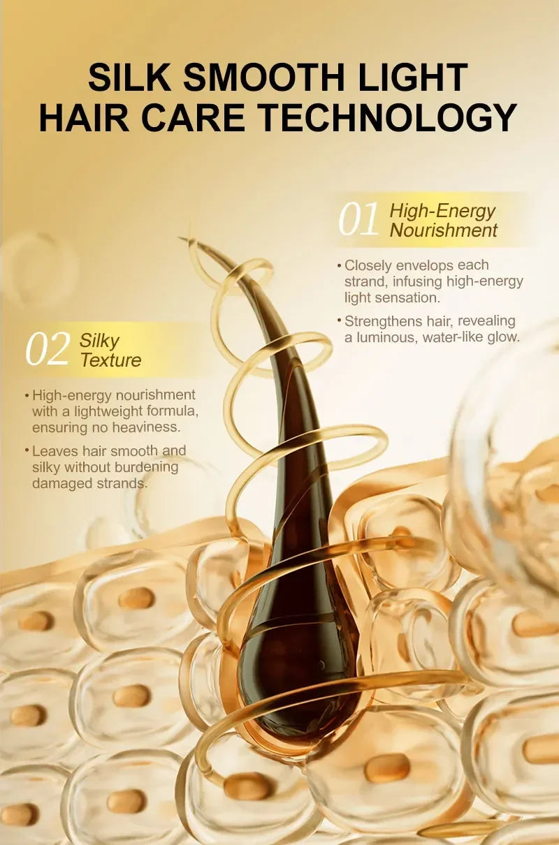 Moroccan Hair Care Essential Oil Nourishes Hair Nut Oil Smooths Brightens Softens Hair essence Repairs Scalding Damage Hairy Dry