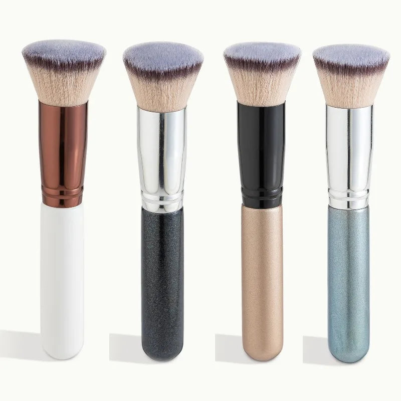 1PCS Makeup Brush with Box for Foundation Concealer Powder Blush Contour Brush Dense Soft Bristle Brush Beauty Tools